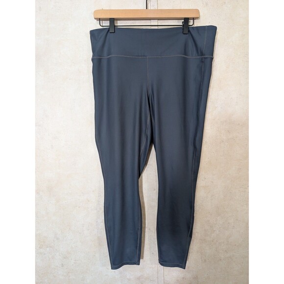 Athleta XL Shine Tight + Avia Capri Leggings Gray Bundle - Picture 2 of 16